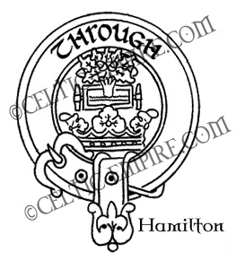 Hamilton Clan badge