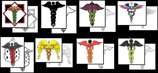 Get your Caduceues tattoo design ideas here!