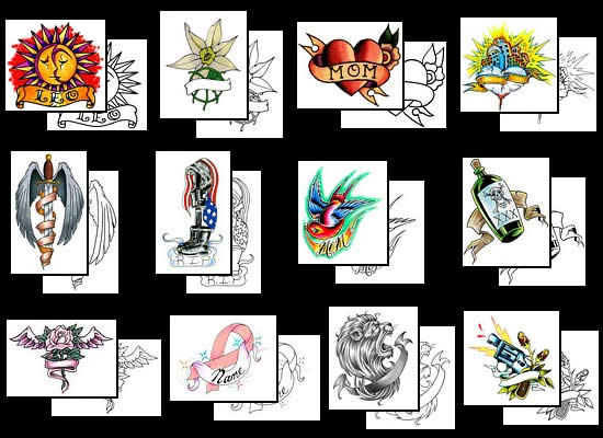 Choose your own Memorial Tattoo design from Tattoo Johnny