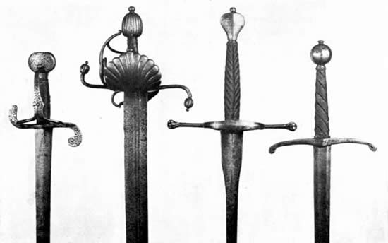 Heraldic swords Scottish Tattoo Designs Wallace