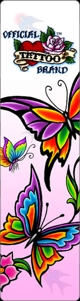 Butterfly tattoo designs by Tattoo-Art.com