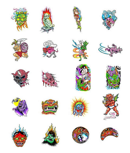 Choose your own demon tattoo design from TattooArtcom