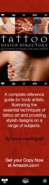 BUY NOW! Tattoo Design Directory - The Essential Reference for Body Artists