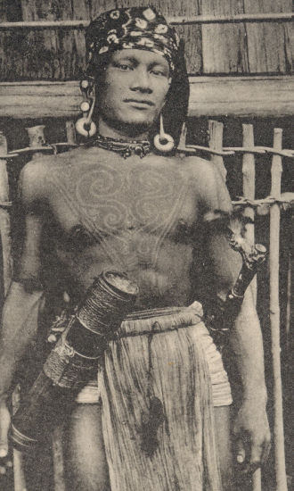 early photos of tribal tattoos in borneo early photos of tribal tattoos in borneo