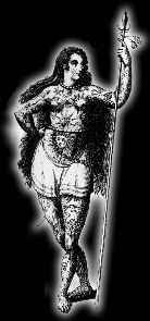 Tattooed Pict woman 400AD Great Britain