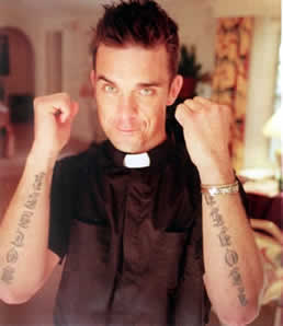 ROBBIE WILLIAMS TATTOO PICS PHOTOS PICTURES OF HIS MANY TATTOOS