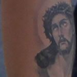 Justin Bieber Jesus tattoo
