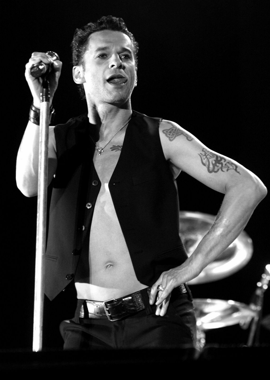 DAVE GAHAN TATTOOS PICTURES IMAGES PICS PHOTOS OF HIS TATTOOS