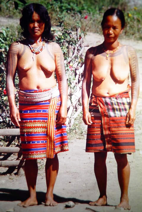 Crazy killers in the Cordilleras - Bontoc, Philippines (full sleeve tattoos,
