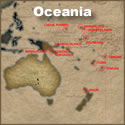 Oceania Tattoo Map