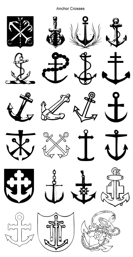 The anchor tattoo is a powerful symbol of faith and spirituality in a ...