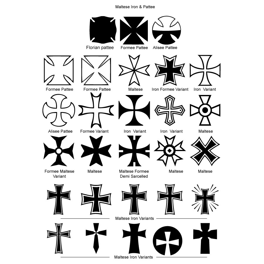 Maltese Tattoo Iron Cross