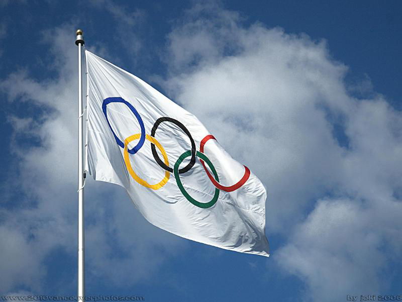 цвет олимпийского флага