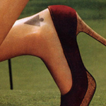 Who's ankle tattoo