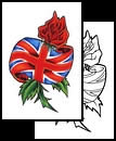 Union Jack tattoos