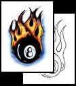 8 Ball tattoo designs