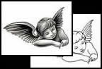 Angel tattoo designs