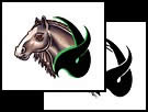 Horse tattoo designs