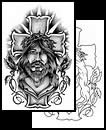 Jesus tattoo designs