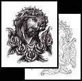 Jesus tattoo designs