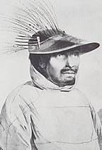 Unangan man of Unalaska Island, 1778