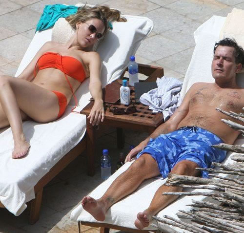 Charlie Sheen tattoo pictures