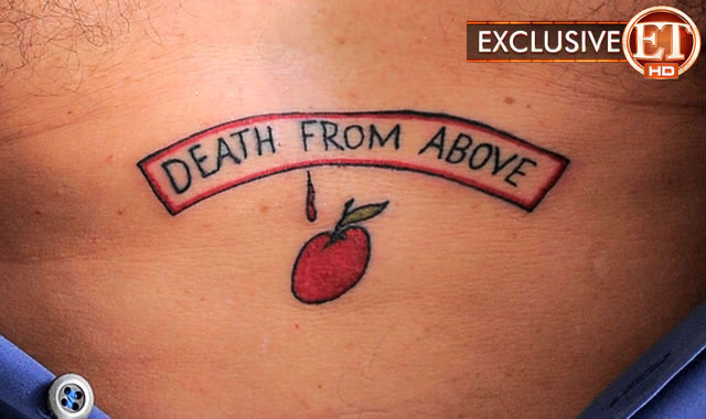 Charlie Sheen's new tattoo