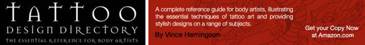 BUY NOW! Tattoo Design Directory - The Essential Reference for Body Artists