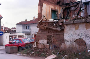 The area surrounding Nakis shop.