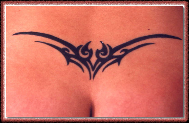 Beautiful tribal style tattoo design