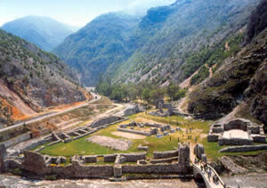 The Holy Archangel Monastery, just up the Bistrica river gorge from Prizren, was built by Tsar Stefan Dushan of Serbia in the 14th century. Sinan Pashas mosque was built from its stones.