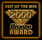 Best of the Web 2000 Bronze Award