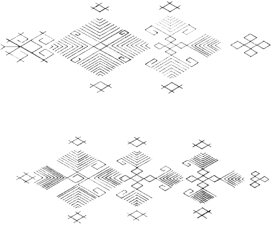 Geometric patterns used by the Mindanao people of the Philippines in 1880