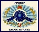 Paxsites Award of Excellence