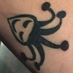 Justin Bieber Jester tattoo