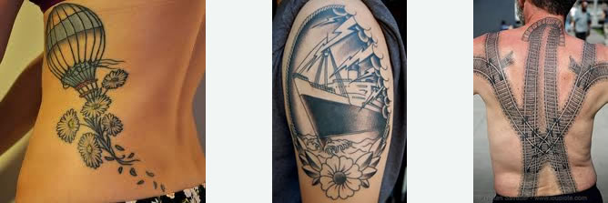 Transportation tattoos