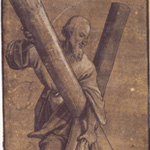 Apostle Andrew - by the workshop of Hans Holbein the Younger